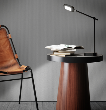 Immagine di Lampada Da Scrivania Nera Orientabile  Led CCT Con Dimmer Icon Perenz