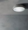 Immagine di Plafoniera Da Esterno Rotonda 2xE27 Petar Grigio IP65 Ondaluce