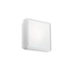 Immagine di Plafoniera Esterno Quadrata 22x22 cm Picca Bianco IP65 Ondaluce