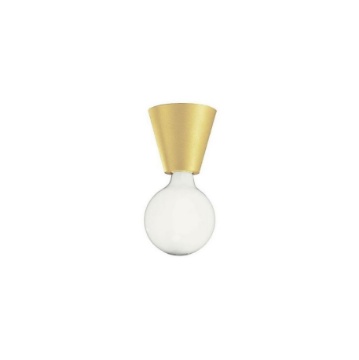 Immagine di Faretto Cono Da Parete Soffitto E27 Fog Oro Ondaluce