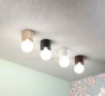 Immagine di Faretto Nero Da Soffitto Con Portalampada E27 Bow Ondaluce