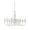 Immagine di Lampadario Per Salone Classico Vetro Classico 8 Luci Tebe Ondaluce