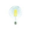 Immagine di Lampadina LED Globo G125 Vetro Trasparente E27 18W 3000K Luce Calda Life