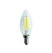 Immagine di Lampadina LED Candela Vetro C35 E14 4.5W 3000K Luce Calda 470Lm Life Electronics