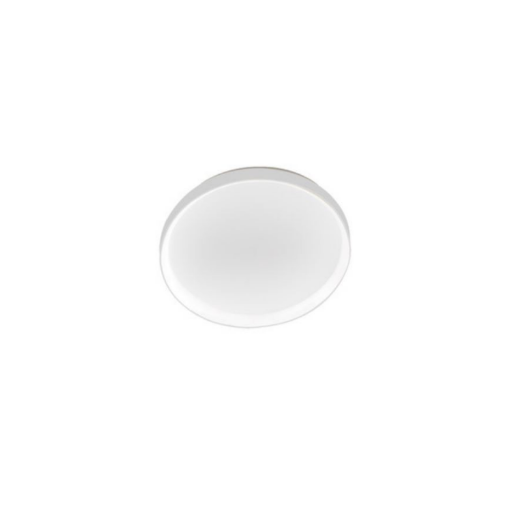 Immagine di Plafoniera Moderna Circolare Bianca Led 30w Krizia 38 cm Gea Luce