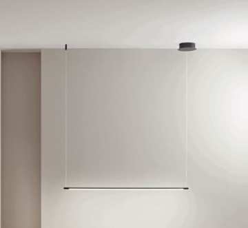 Immagine di Sospensione Per Tavolo Bacchetta Led 120 cm Dimmerabile 20w Genius Ondaluce