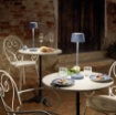 Immagine di Lampada Senza Fili Led Ricaricabile IP54 Per Tavolino Ristorante Macao Ondaluce