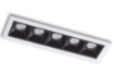 Immagine di Cestello da Incasso Faretti Led 10w CCT 5 Luci Sinkro Intec Light