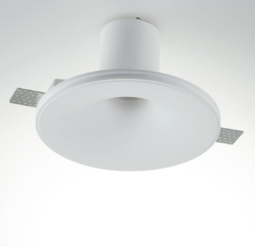 Immagine di Struttura In Gesso Incasso A Scomparsa Con Portalampada E27 Eva R1 Intec Light