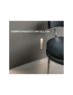 Immagine di Segnapassi Incasso A Scomparsa Gesso Verniciabile Ariel QL1 Intec Light
