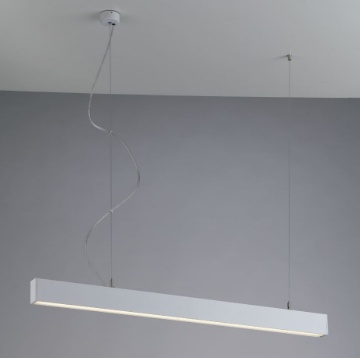 Immagine di Barra Led 26w Kit Sospensione 1 Mt Per Ufficio Bianca Build Intec Light