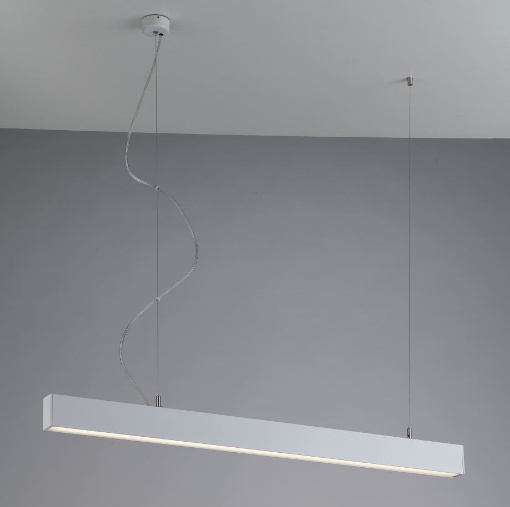 Immagine di Barra Led 26w Kit Sospensione 1 Mt Per Ufficio Bianca Build Intec Light