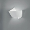 Picture of Applique Foglio Piegato Gesso Verniciabile 1xE27 Luce Sopra e Sotto Origami Intec Light