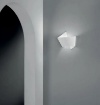 Immagine di Applique Da Parete Foglio Piegato Gesso Pitturabile Luce Sopra Sotto Origami Design Fan Europe