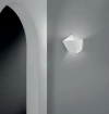 Picture of Applique Foglio Piegato Gesso Verniciabile 1xE27 Luce Sopra e Sotto Origami Intec Light