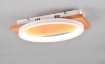 Immagine di Applique Legno e Metallo Bianco Led Switch Dimmer 3000K Barca Trio Lighting 