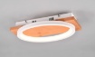 Immagine di Applique Legno e Metallo Bianco Led Switch Dimmer 3000K Barca Trio Lighting 