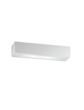Immagine di Applique Gesso Candida 45 cm Biemissione Fan Europe