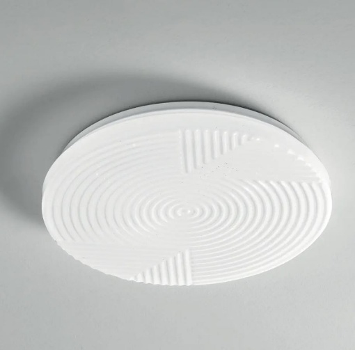 Immagine di Plafoniera Per Bagno Luce Led CCT Regolabile 24w IP44 Stream 38 cm Fan Europe
