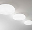 Immagine di Plafoniera Bagno Bianca Led 24w CCT Stream 38 cm IP44 Fan Europe
