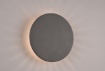Immagine di Applique Belly Led Retroilluminazione Alluminio Antracite IP54 Ø25 cm Trio Lighting