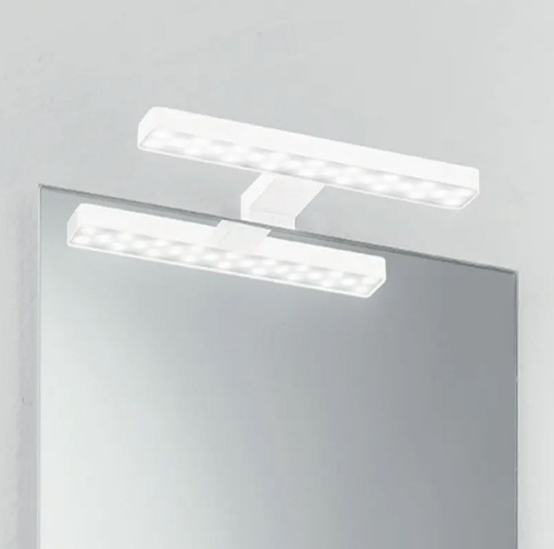 Immagine di Applique Led Fissaggio Specchio Bianca Led 5,2W 4000k IP44 Cruise Intec Light