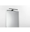Immagine di Applique Led Nero Per Bagno Fissaggio Specchio Led 5,2W 4000k IP44 Cruise Intec Light