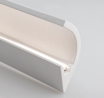 Immagine di Profilo In Gesso Palpebra 1 Mt Per Strip Led Monoemissione Profy Gimel Intec Light