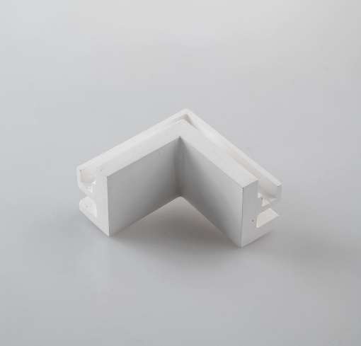 Immagine di Profilo In Gesso Angolare Per Strip Led Singola Emissione Angolo 90° Profy Mono Intec Light