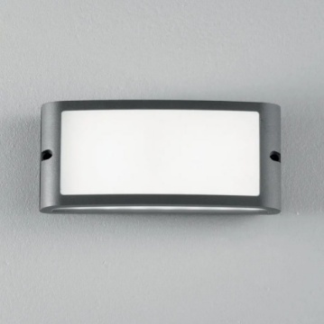Immagine di Applique Esterno Luce 3 Direzioni Led CCT Antracite IP54 Dubai Intec Light