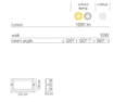 Immagine di Applique Esterno Luce 3 Direzioni Led CCT Antracite IP54 Dubai Intec Light