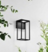 Immagine di Lanterna Moderna Per Esterno Nera Led CCT 12w IP54 Gris Intec Light
