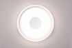 Immagine di Lampada Rotonda da Soffitto Bunda Bordo Cromo Led 4000K Trio Lighting 