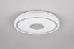 Immagine di Lampada Rotonda da Soffitto Bunda Bordo Cromo Led 4000K Trio Lighting 