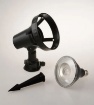 Immagine di Faretto Proiettore Per Esterni Nero IP65 Con Picchetto Grubb-15M Intec Light