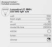 Immagine di Proiettore Da Esterno Nero IP44 Con Picchetto e Lampadina Led E27 15W