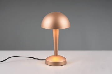 Immagine di Lumetto Color Caffè Design Moderno Touch On/Off Canaria Trio Lighting 