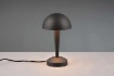 Immagine di Lumetto Nero Forma Funghetto Moderno Touch On/Off Canaria Trio Lighting 