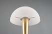 Immagine di Lumetto Ottone con Paralume Vetro Bianco Touch On/Off Canaria Trio Lighting