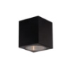 Immagine di Faretto Soffitto Cubo Nero Per Esterno 1xE27 IP54 Citizen Q1 Intec Light