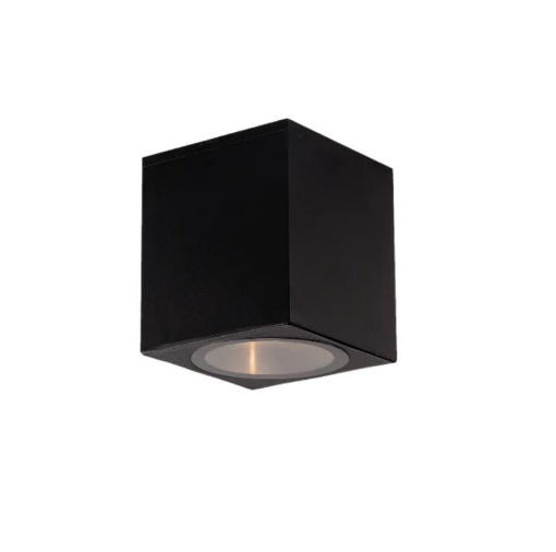 Immagine di Faretto Soffitto Cubo Nero Per Esterno 1xE27 IP54 Citizen Q1 Intec Light
