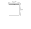Immagine di Faretto Soffitto Cubo Nero Per Esterno 1xE27 IP54 Citizen Q1 Intec Light