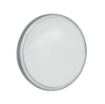 Immagine di Plafoniera Rotonda Ever XL 30 cm Grigio Silver Per Esterni Led 30w IP65 Intec Light