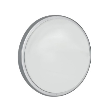 Immagine di Plafoniera Rotonda Ever XL 30 cm Grigio Silver Per Esterni Led 30w IP65 Intec Light