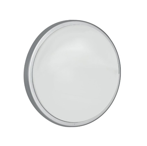 Immagine di Plafoniera Rotonda Ever XL 30 cm Grigio Silver Per Esterni Led 30w IP65 Intec Light
