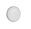 Immagine di Plafoniera Esterno Tonda Grigio Silver Con Sensore Di Movimento Led 28w 4000k IP65