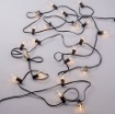 Immagine di Catena 25 Luci Da Esterno E12 7,62 Metri IP44 Con Pannello Solare Picnic-Solar Intec