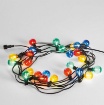 Immagine di Ghirlanda Luminosa Da Giardino 25 Luci Multicolor E12 7,62 Metri IP44
