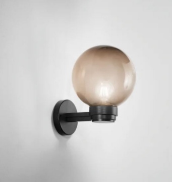 Immagine di Applique Palla Fume Da Esterno 1xE27 IP44 Polly AP Intec Light