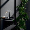 Immagine di Lampada Da Tavolo Senza Fili Per Bar Ristoranti Led Touch Dimmer IP44 Brio Intec Light
